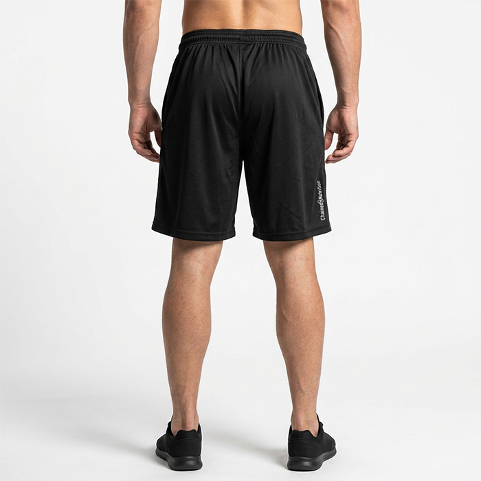 Chained Mesh Shorts Musta Valkoinen