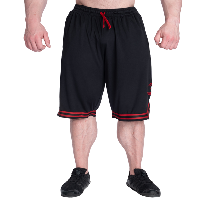 Koripallo Shortsit Musta Punainen