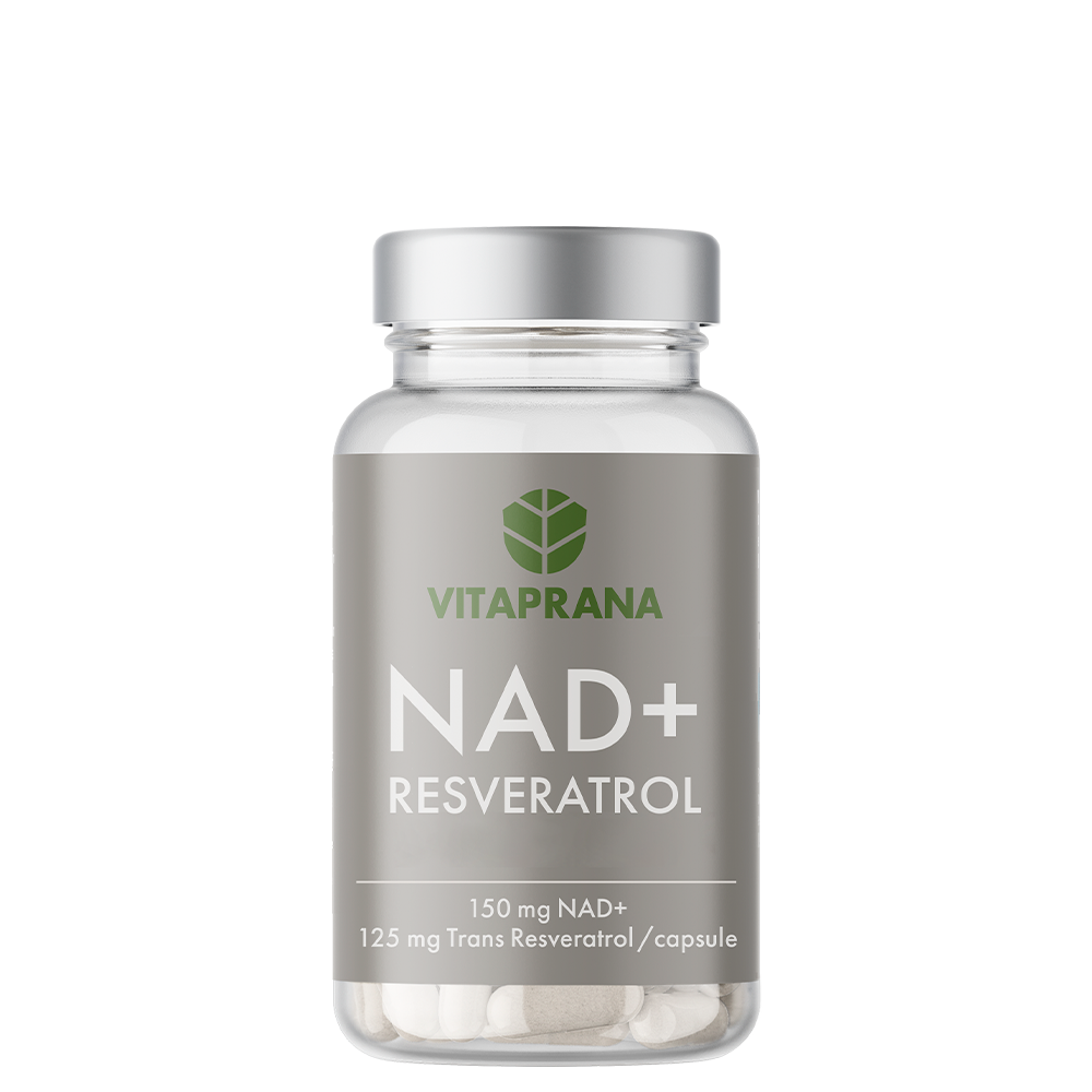 NAD+Resveratrol 60 kapselia