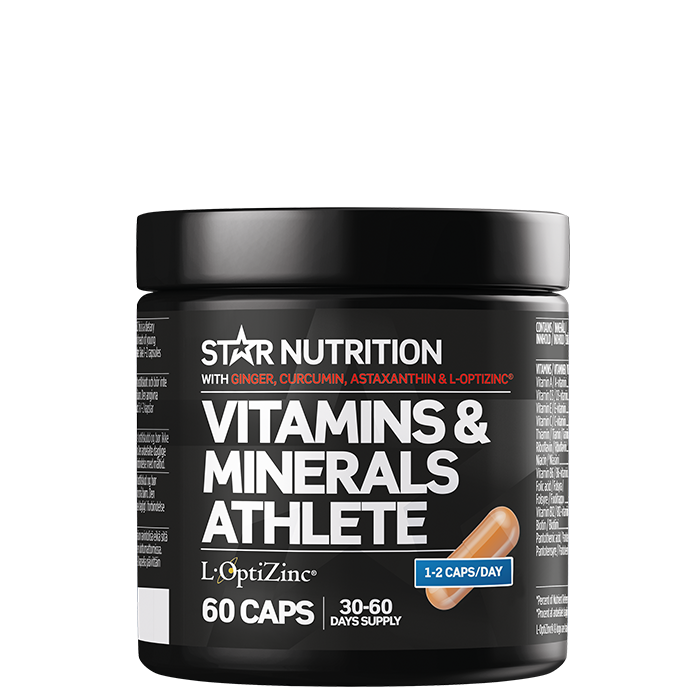 Ultimate Vitamins & Minerals Athlete 60 kapselia