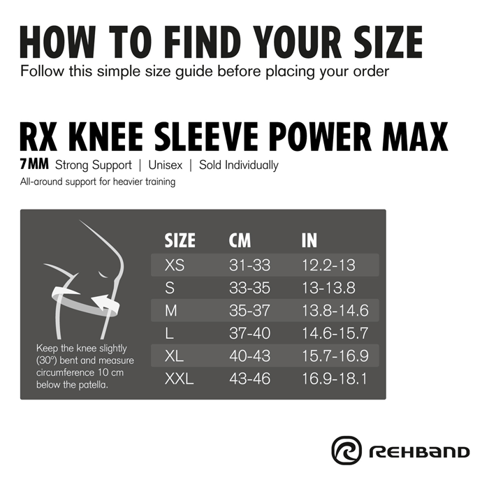 RX Polvituki Power Max 7mm Musta