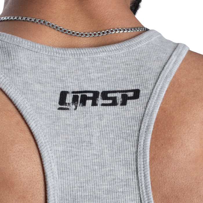 Gasp Rib Essential T-Back Harmaa