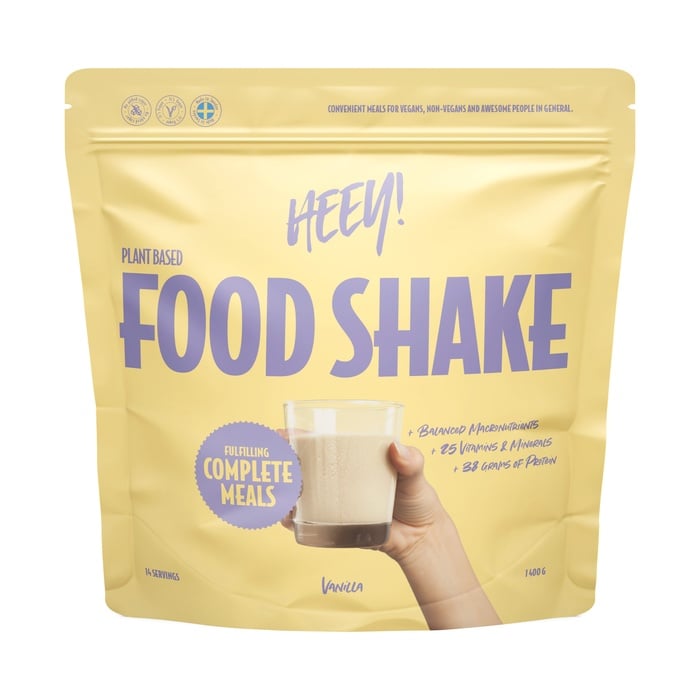 Vegaaninen Food Shake Ateriankorvike 1400 g vanilj