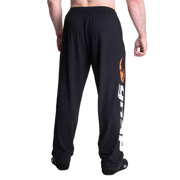 Gasp Sweatpants, Black/White