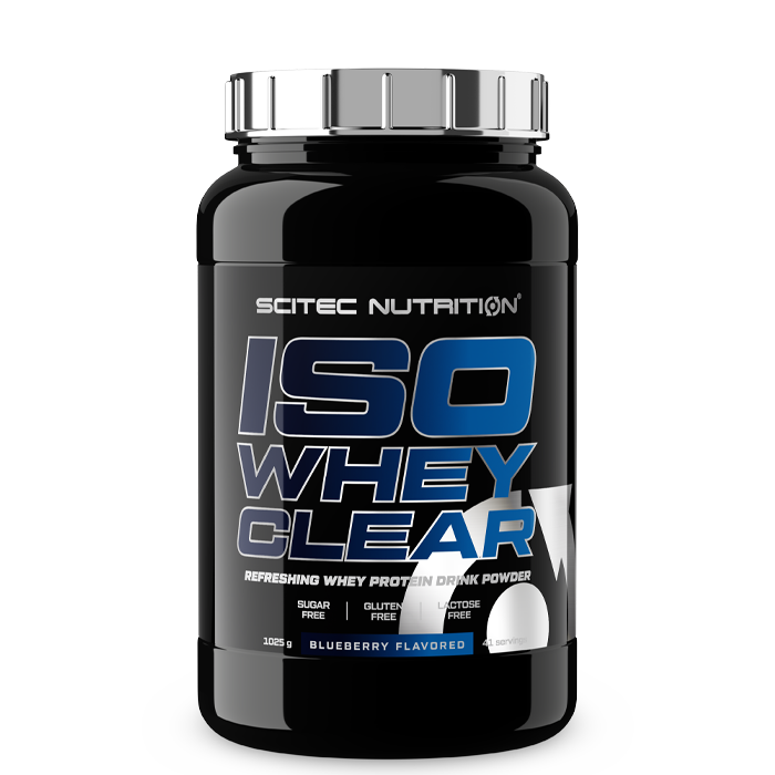 Iso Clear Whey Heraproteiini-isolaatti 1025 g blueberry