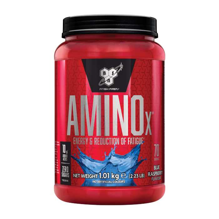 Amino-X BCAA Powder 70 annosta blue_raz
