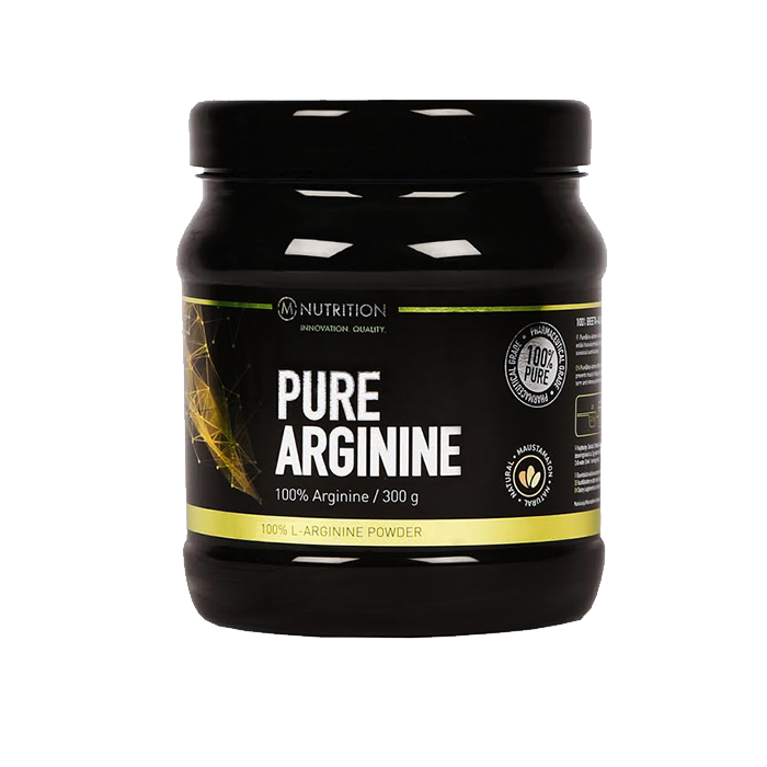 Pure Arginine L-arginiini ilman makua 300 g