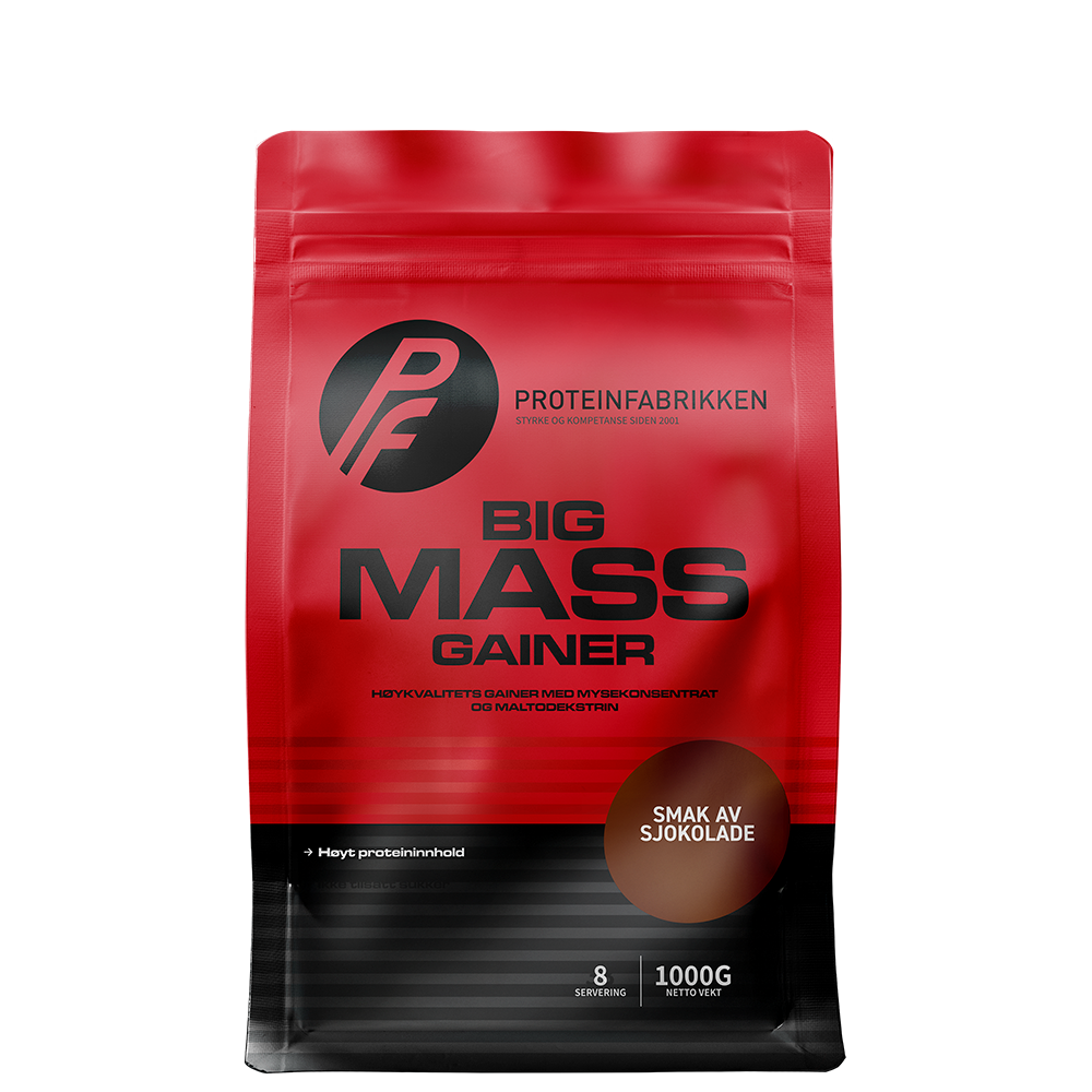 Big Mass Gainer, 1000 g sjokolade