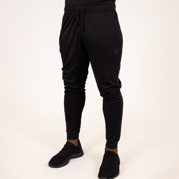 Star Mesh Housut Musta