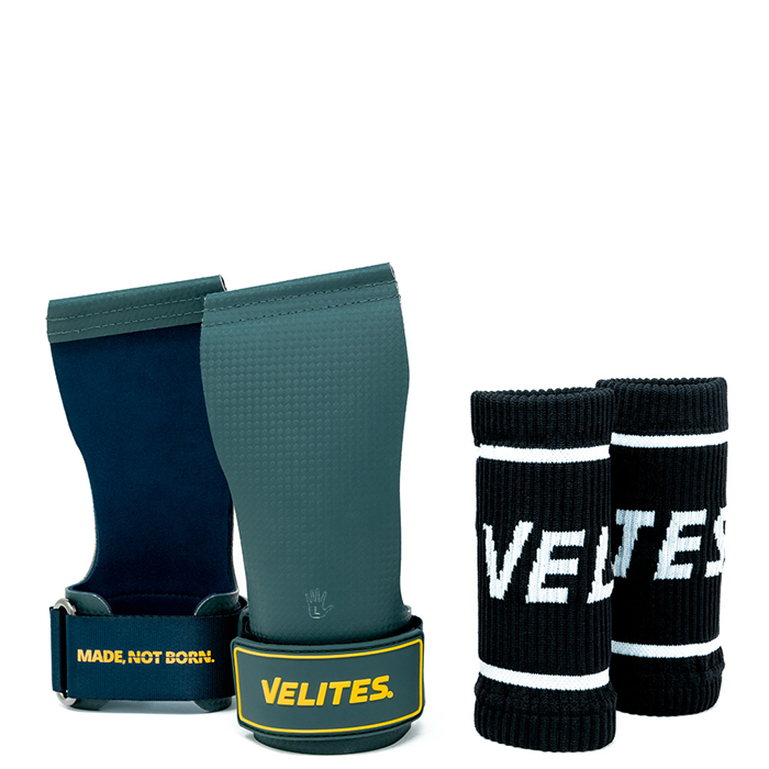 Velites Quad Ultra -k&auml;sikahvat ilman liitua, tumma vihre&auml; sarja