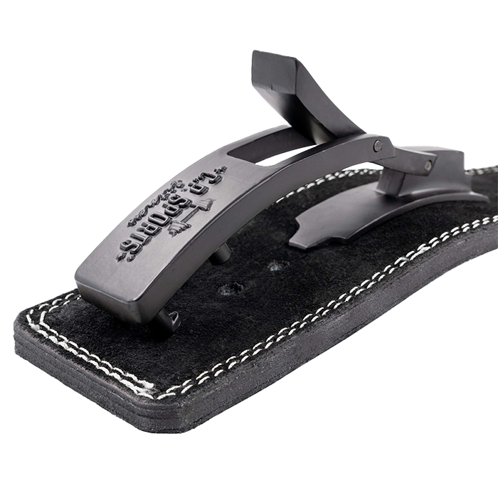 Powerlifting Lifting Belt Quick Buckle Musta