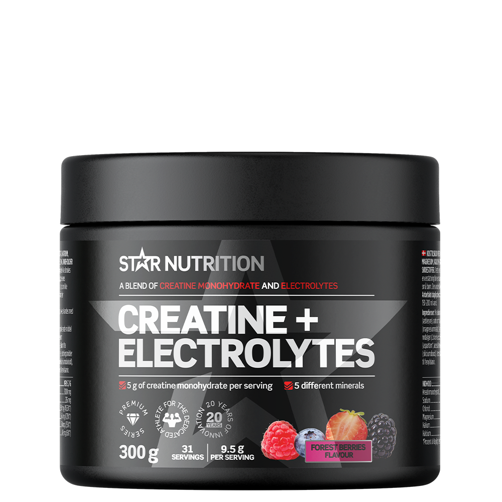 Creatine + Electrolytes, 300 g forest_berries